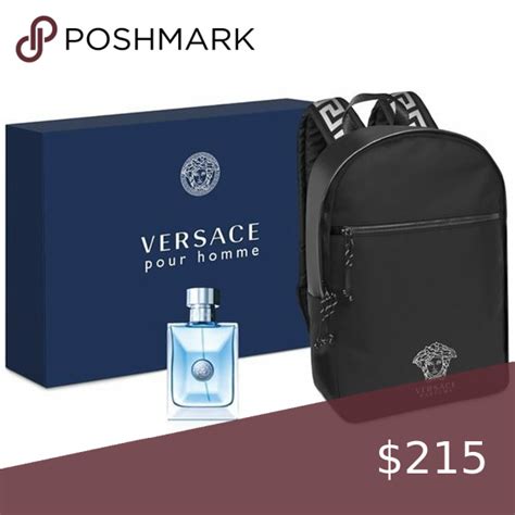 versace pour homme fragrance & backpack set|versace pour homme cheap.